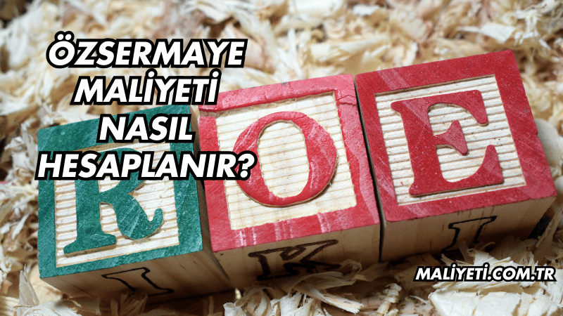 Özsermaye Maliyeti Nasıl Hesaplanır?