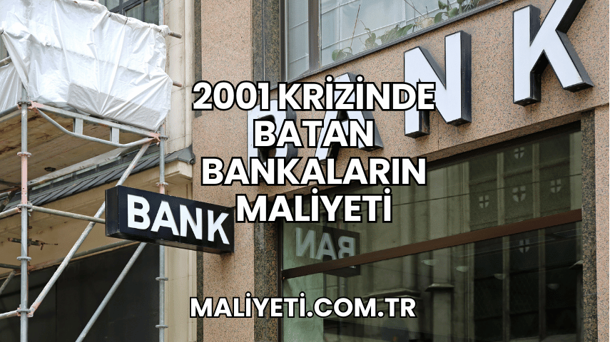 2001 Krizinde Batan Bankaların Maliyeti