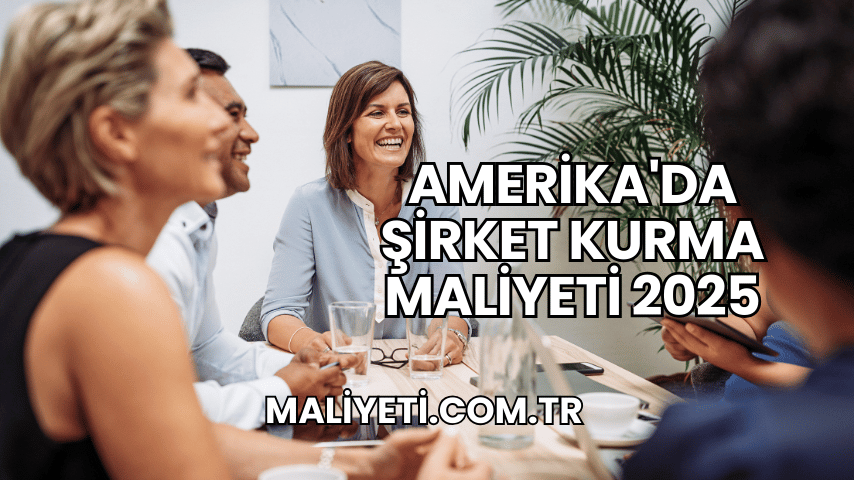 Amerika'da Şirket Kurma Maliyeti 2025