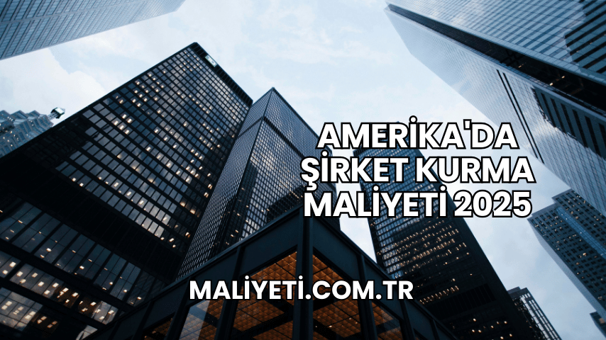 Amerika'da Şirket Kurma Maliyeti 2025