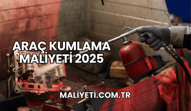 Araç Kumlama Maliyeti 2025