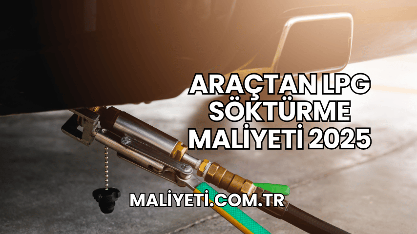 Araçtan LPG Söktürme Maliyeti 2025