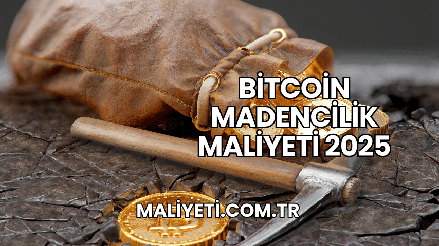 Bitcoin Madencilik Maliyeti 2025