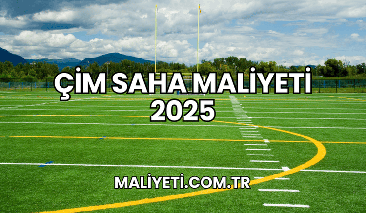 Çim Saha Maliyeti 2025