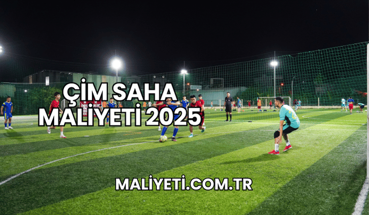 Çim Saha Maliyeti 2025