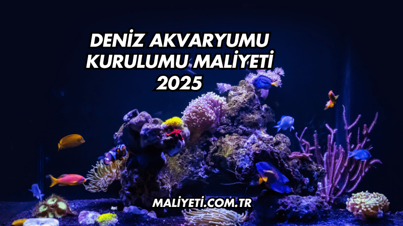 Deniz Akvaryumu Kurulumu Maliyeti 2025