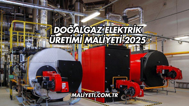 Doğalgaz Elektrik Üretimi Maliyeti 2025