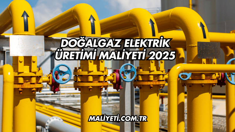 Doğalgaz Elektrik Üretimi Maliyeti 2025