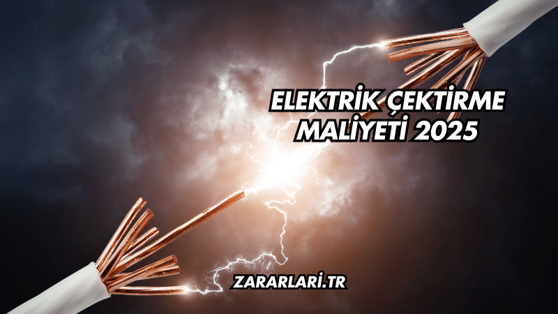 Elektrik Çektirme Maliyeti 2025