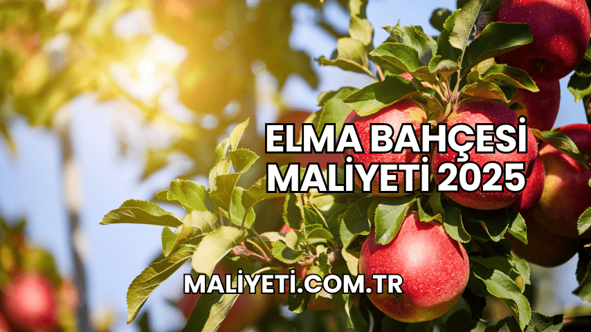 Elma Bahçesi Maliyeti 2025