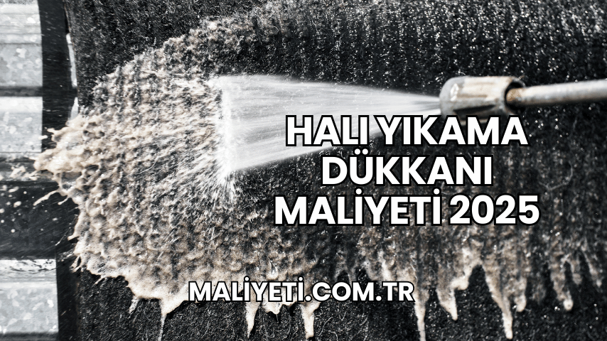 Halı Yıkama Dükkanı Maliyeti 2025