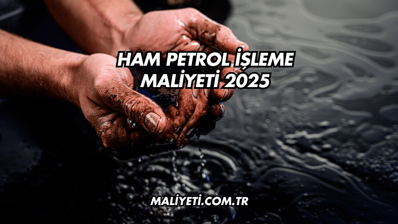 Ham Petrol İşleme Maliyeti 2025