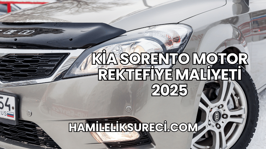 Kia Sorento Motor Rektefiye Maliyeti 2025