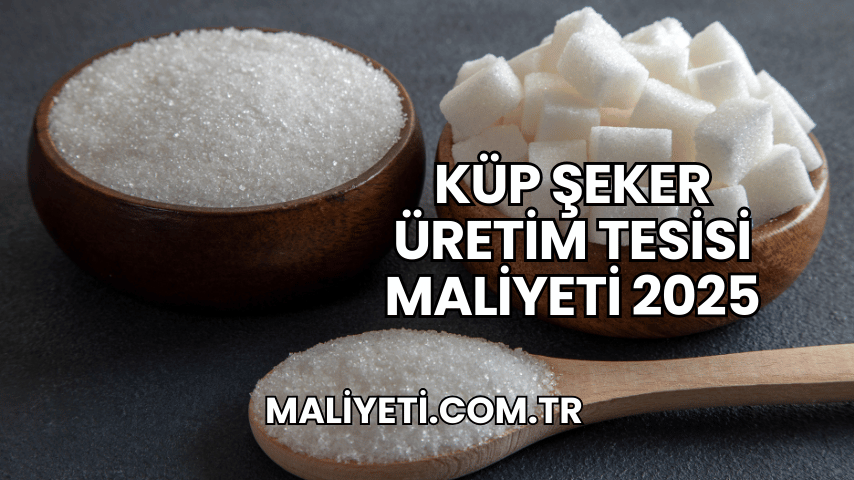 Küp Şeker Üretim Tesisi Maliyeti 2025