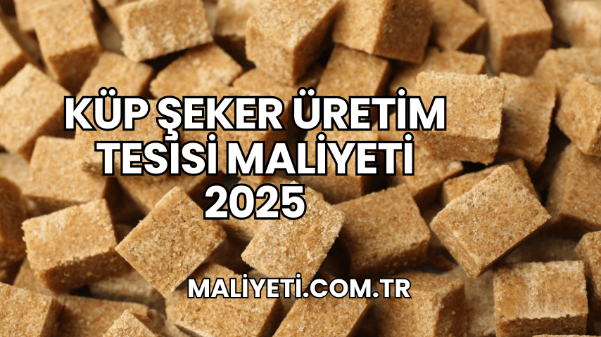 Küp Şeker Üretim Tesisi Maliyeti 2025