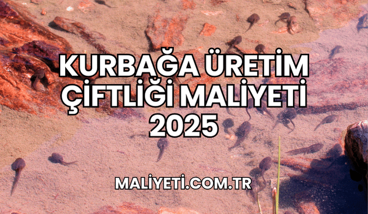 Kurbağa Üretim Çiftliği Maliyeti 2025