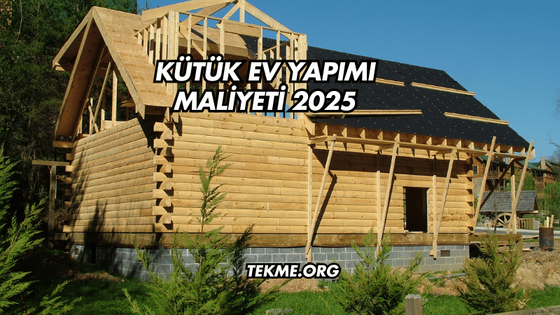 Kütük Ev Yapımı Maliyeti 2025