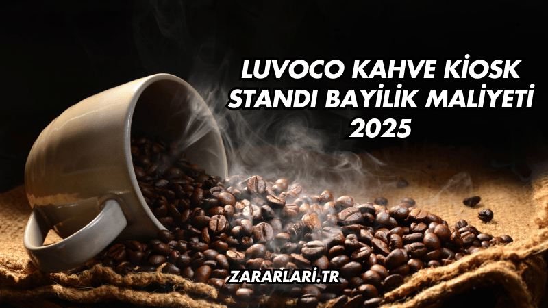 Luvoco Kahve Kiosk Standı Bayilik Maliyeti 2025