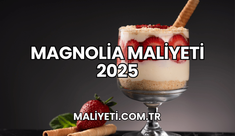 Magnolia Maliyeti 2025