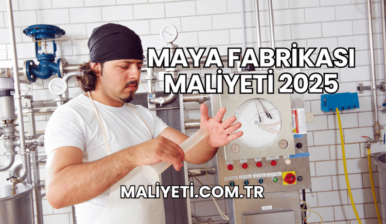 Maya Fabrikası Maliyeti 2025