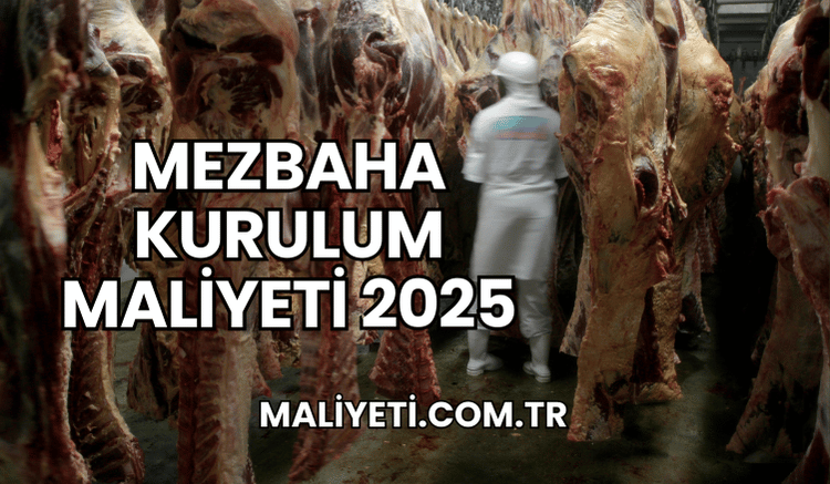 Mezbaha Kurulum Maliyeti 2025