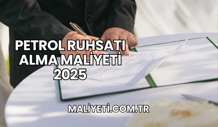 Petrol Ruhsatı Alma Maliyeti 2025