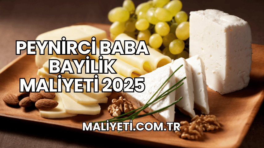 Peynirci Baba Bayilik Maliyeti 2025