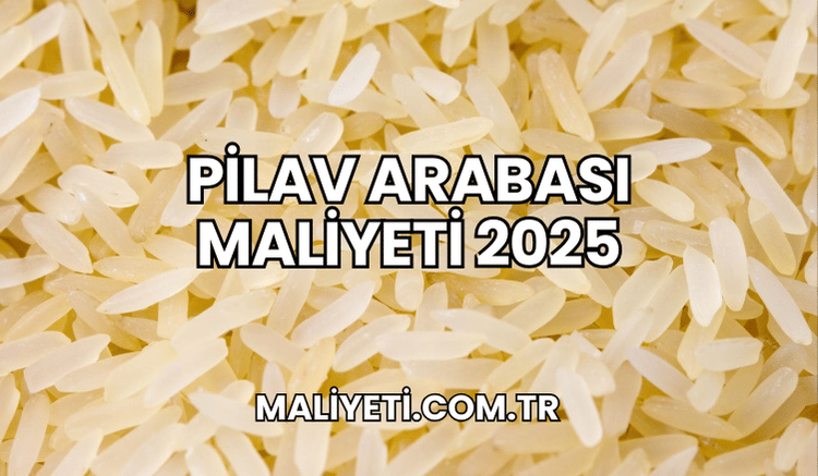 Pilav Arabası Maliyeti 2025