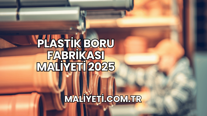 Plastik Boru Fabrikası Maliyeti 2025