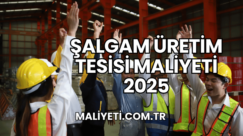 Şalgam Üretim Tesisi Maliyeti 2025