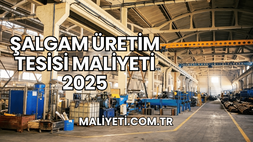 Şalgam Üretim Tesisi Maliyeti 2025