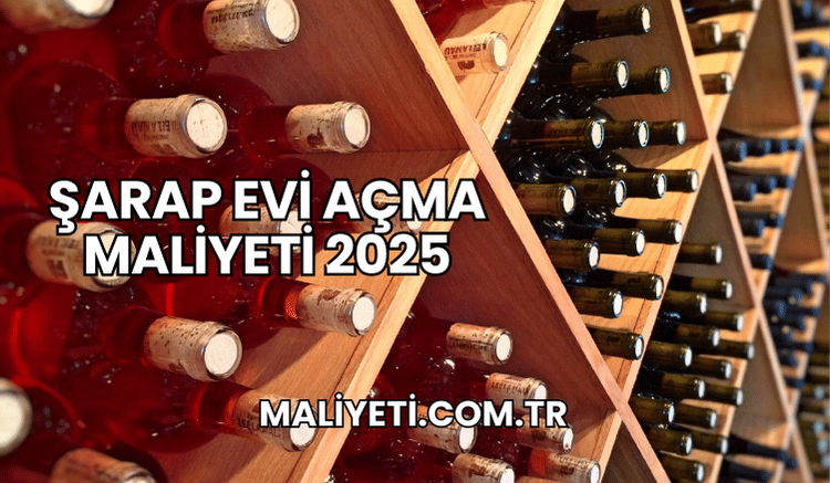 Şarap Evi Açma Maliyeti 2025