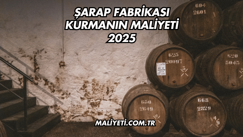 Şarap Fabrikası Kurmanın Maliyeti 2025