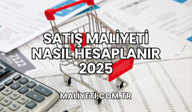 Satış Maliyeti Nasıl Hesaplanır 2025