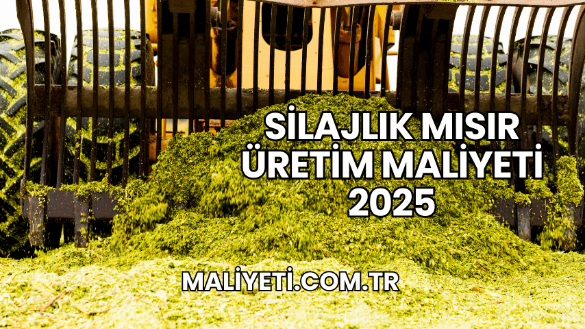 Silajlık Mısır Üretim Maliyeti 2025