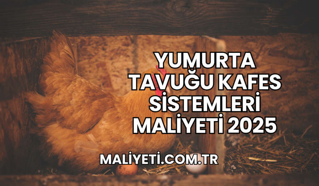 Yumurta Tavuğu Kafes Sistemleri Maliyeti 2025