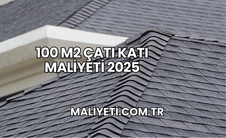 100 m2 Çatı Katı Maliyeti 2025