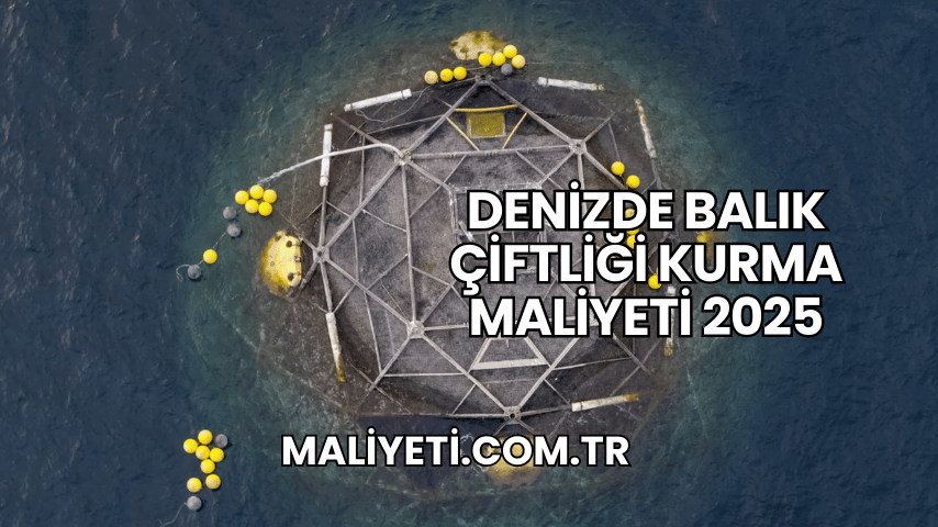 Denizde Balık Çiftliği Kurma Maliyeti 2025