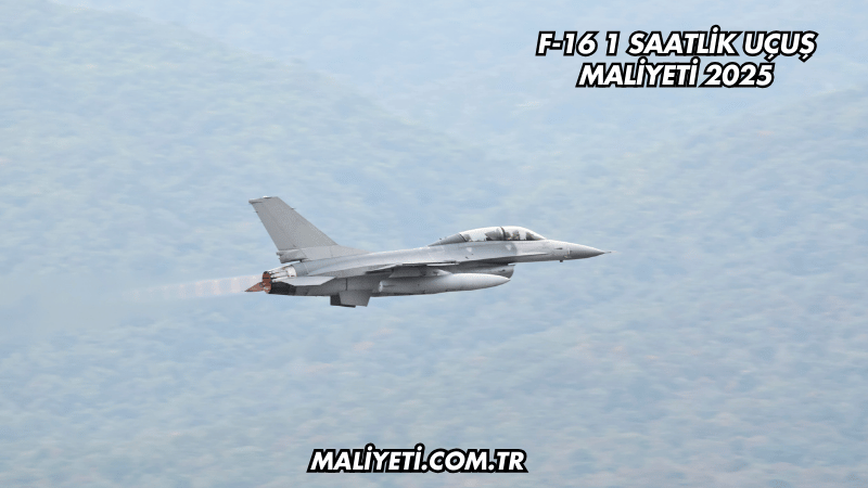 F-16 1 Saatlik Uçuş Maliyeti 2025