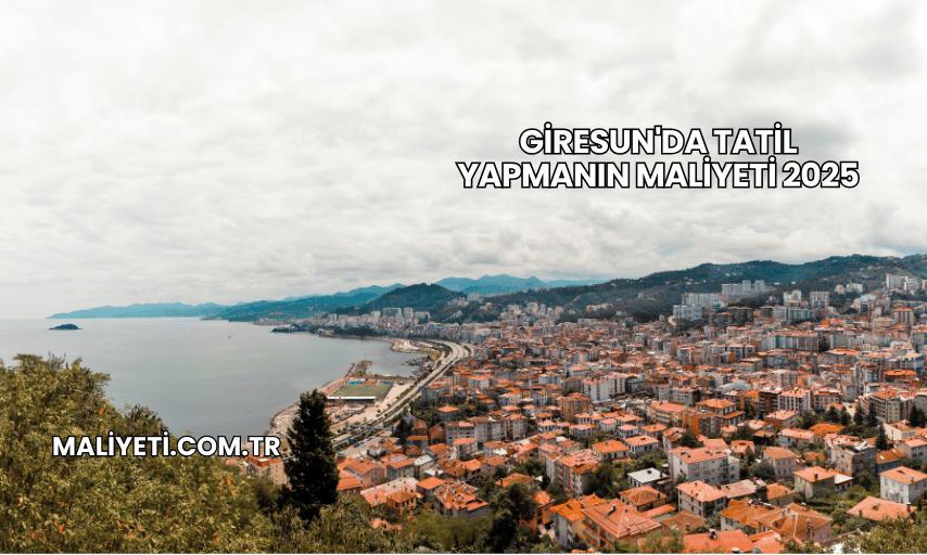 Giresun'da Tatil Yapmanın Maliyeti 2025