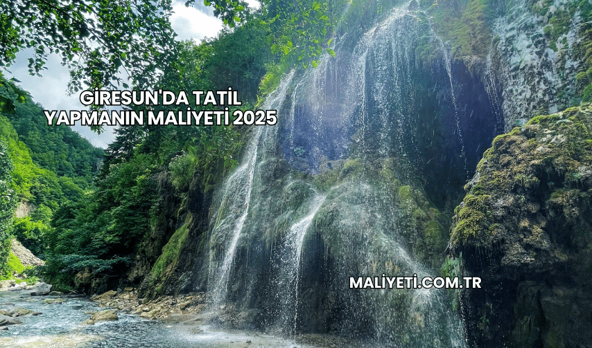 Giresun'da Tatil Yapmanın Maliyeti 2025