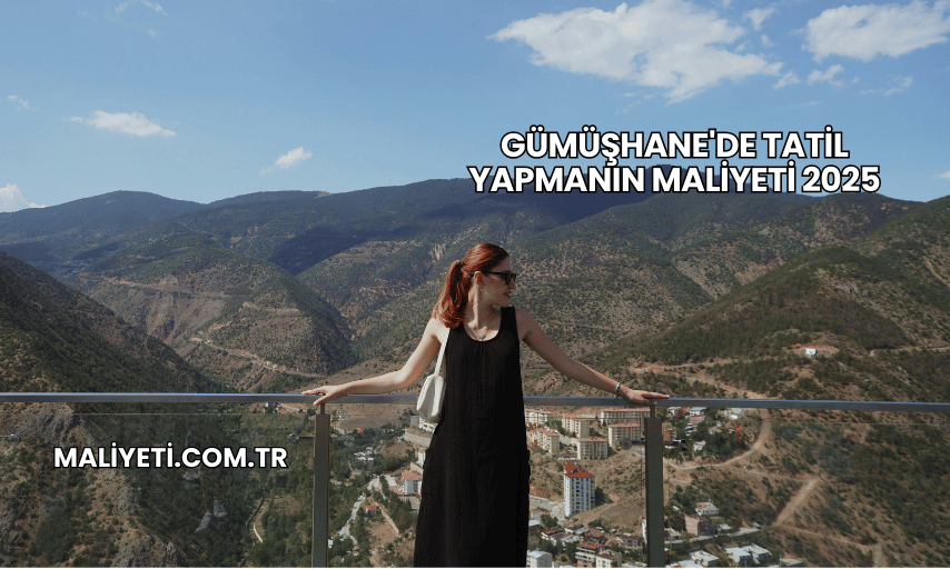 Gümüşhane'de Tatil Yapmanın Maliyeti 2025